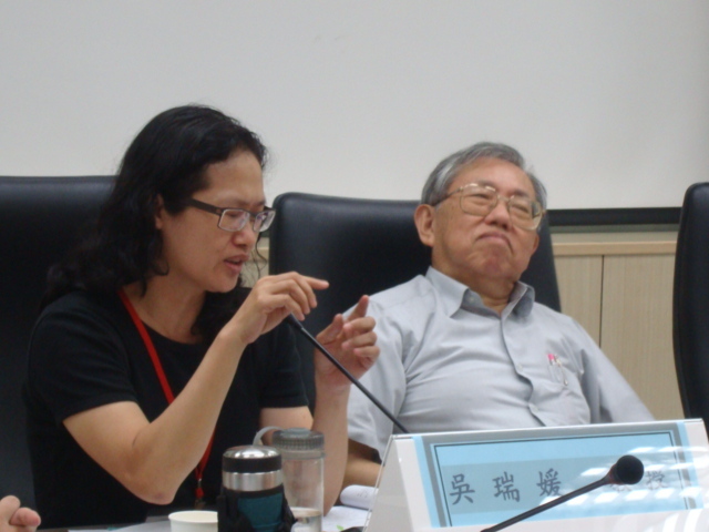 2011人文價值與實踐研討會(吳瑞媛老師與林正弘老師)